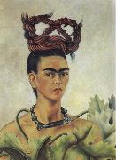 Frida Kahlo Self-Portrait with Braid oil on canvas